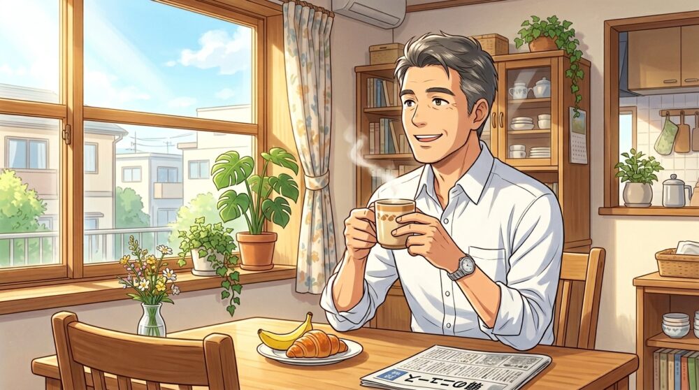 清潔感 快適な朝 40代 50代 男性